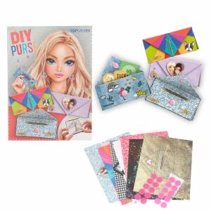 Depesche TOPModel Kreativ Set Papierumschlag falten 0,5x15,3x20cm 20 selbstklebende Klettverschlüsse