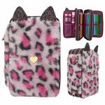 Depesche TOPModel Federtasche Leo Fell REBEL KITTY 3-Fach...