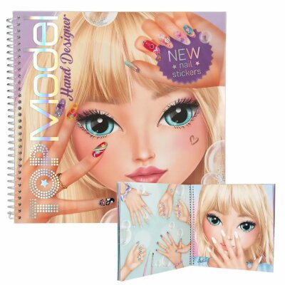 Depesche TOPModel Malbuch Hand Designer 1,5x22x21cm