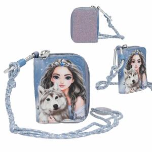 Depesche TOPModel Portemonnaie mit Lanyard WOLF 3x7,5x10cm