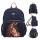 Depesche Miss Melody Rucksack GLITTER HORSE dunkelblau 13x23x31cm Herzsteppung