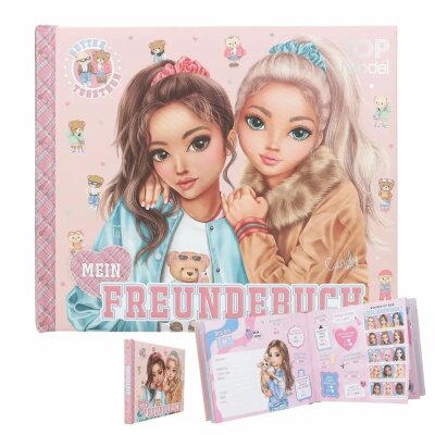 Depesche TOPModel Freundebuch Motiv 1 TEAM TEDDY 17,5x21x1,5cm