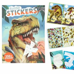 DEPESCHE DINO World Stickerbuch Number Sticker