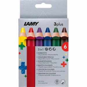 Lamy Farbstift 3plus 6 Farben Faltschachtel