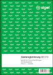 sigel Formularbuch für Gastdaten weiß DIN A5 100 Blatt