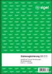sigel Formularbuch für Gastdaten weiß DIN A5 100 Blatt