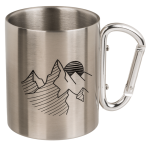 OOTB Edelstahlbecher mit Karabiner Travel