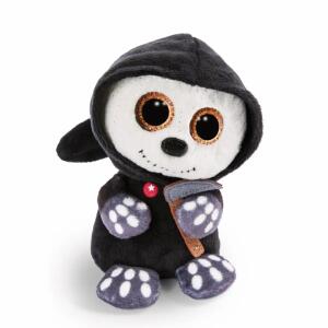 NICI Plüsch Glubschis Schlenker Sensenmann Sanito schwarz 15cm