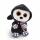 NICI Plüsch Glubschis Schlenker Sensenmann Sanito schwarz 15cm