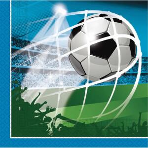 Servietten Soccer Fans 33x33cm 20 Stück 2lagig