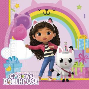 Servietten GABBYS DOLLHOUSE 33x33cm 20 Stück 2lagig