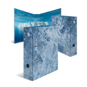 Herma Motiv-Ordner Karton A4, 7 cm Rückenbreite Ice