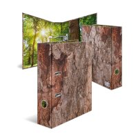 Herma Motiv-Ordner Karton A4, 7 cm Rückenbreite Wood