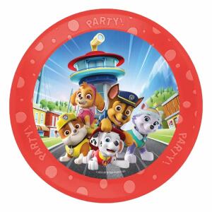 Partyteller PAW PATROL Mehrweg Ø21cm