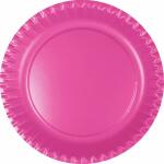 Partyteller uni pink Ø23cm 10 Stück