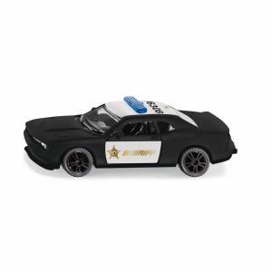 siku Dodge Challenger SRT County Sheriff mit Anhängerkupplung & Türen