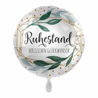 amscan Folienballon Ruhestand Glückwunsch 43cm
