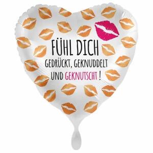 amscan Folienballon Hugs & Kisses 43cm