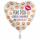 amscan Folienballon Hugs & Kisses 43cm