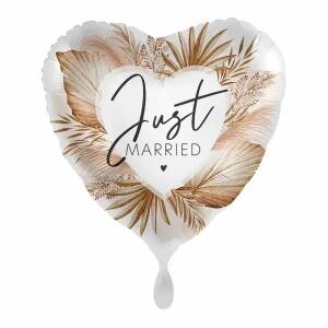 amscan Folienballon Boho Dream Just Married