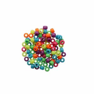 GLOREX Kunststoff-Perlen Neon