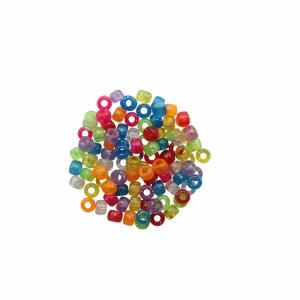GLOREX Kunststoff-Perlen Glitter