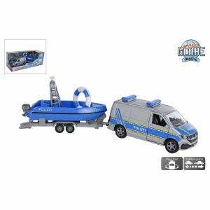 Volkswagen Polizei mit Rettungsboot KidsGlobe
