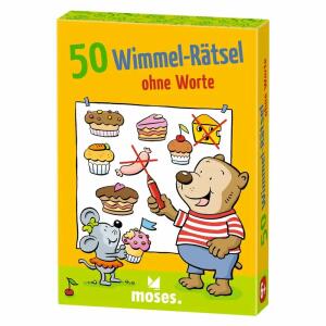 Rätselkarten 50 Wimmel-Rätsel ohne Worte
