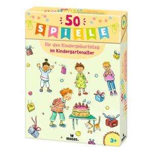 Spielesammlung 50 Spiele für den Kindergeburtstag im Kindergartenalter