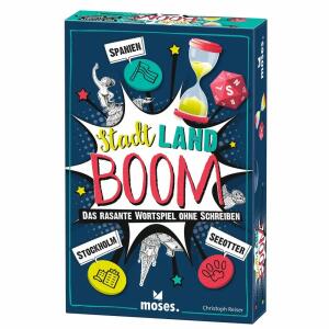 Wortspiel Stadt Land Boom!