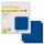 Bodenplatte Doppelpack blau 20x20cm