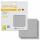 Bodenplatte Doppelpack hellgrau 20x20cm