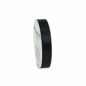 PRÄSENT Satinband auf der Rolle schwarz 15mmx5m