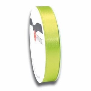PRÄSENT Satinband auf der Rolle hellgrün 15mmx5m