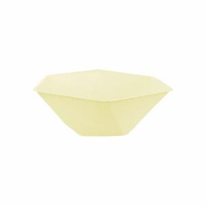 amscan Schüsseln hexagonal gelb 15,8x13,7cm 6 Stück