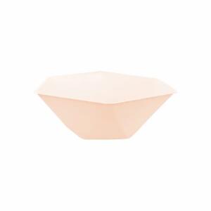 amscan Schüsseln hexagonal apricot 15,8x13,7cm 6 Stück