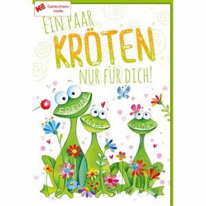 Kurt Eulzer Glückwunschkarte Ein paar Kröten