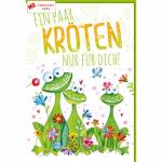 Kurt Eulzer Glückwunschkarte Ein paar Kröten