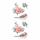 RÖSSLER Sticker Birds and Flowers