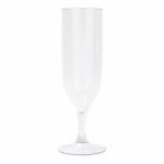 Mehrweg-Sektglas aus Kunststoff transparent 2 Stück