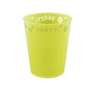 Mehrwegbecher 250ml gelb