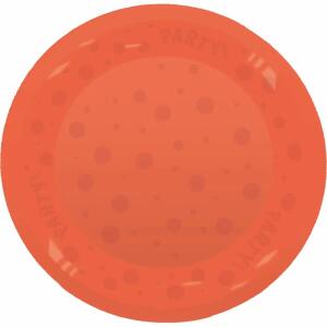 Mehrwegteller orange Ø21cm
