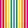 Servietten Bright Colours Streifen 33x33cm 20 Stück