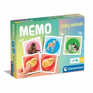 Kinderspiel Disney Tierbabies Memo Kompakt mit 48 Karten