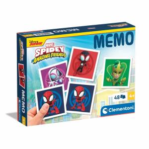 Kinderspiel Marvel Spidey und seine Super-Freunde Memo Kompakt mit 48 Karten