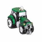 Weihnachtsbaumschmuck Traktor grün 9,5cm