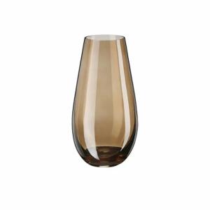 Vase Glas hellbraun 24,5cm