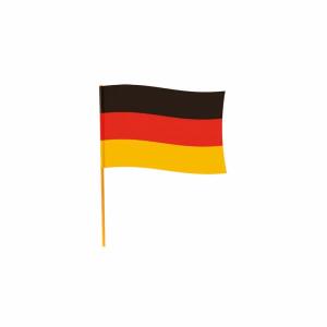 amscan Fahne Deutschland mit Stab 70x90cm
