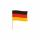 amscan Fahne Deutschland mit Stab 70x90cm