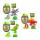 Sammelfigur Smashers Jurassic Light Up Dino Ei Mini 6fach sortiert